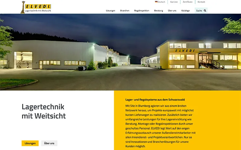 Elvedi Lagertechnik